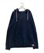 POLO RALPH LAURENポロ・ラルフローレン）の古着「後付けパーカー」｜ネイビー