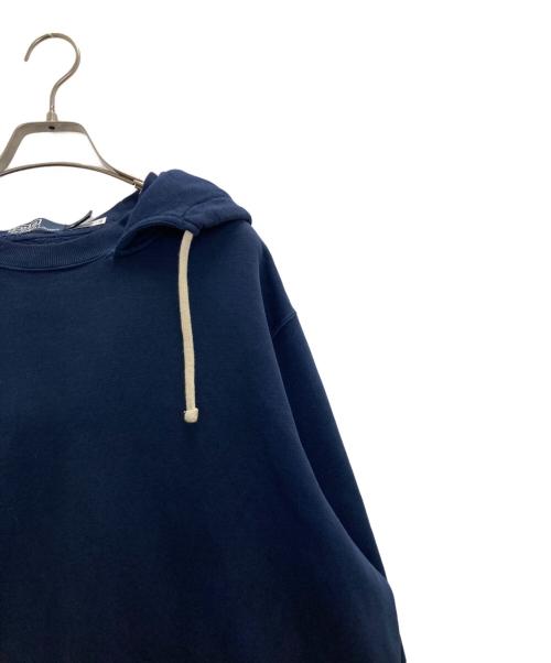 POLO RALPH LAUREN（ポロ・ラルフローレン）POLO RALPH LAUREN (ポロ・ラルフローレン) 後付けパーカー ネイビー サイズ:XLの古着・服飾アイテム