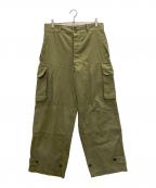 French Militaryフレンチミリタリー）の古着「前期M-47カーゴパンツ」｜オリーブ
