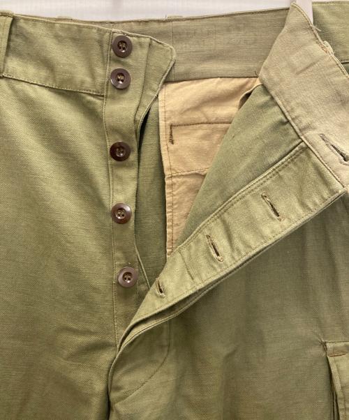French Military（フレンチミリタリー）French Military (フレンチミリタリー) 前期M-47カーゴパンツ オリーブ サイズ:SIZE25の古着・服飾アイテム