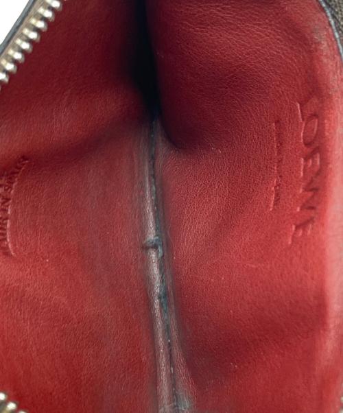 LOEWE（ロエベ）LOEWE (ロエベ) アナグラムコインカードホルダー ブラウンの古着・服飾アイテム