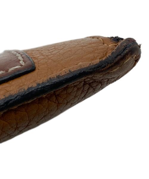 LOEWE（ロエベ）LOEWE (ロエベ) アナグラムコインカードホルダー ブラウンの古着・服飾アイテム