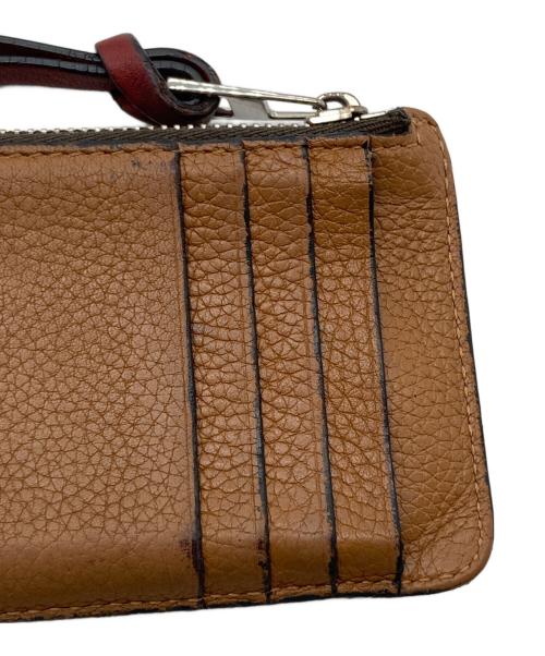 LOEWE（ロエベ）LOEWE (ロエベ) アナグラムコインカードホルダー ブラウンの古着・服飾アイテム