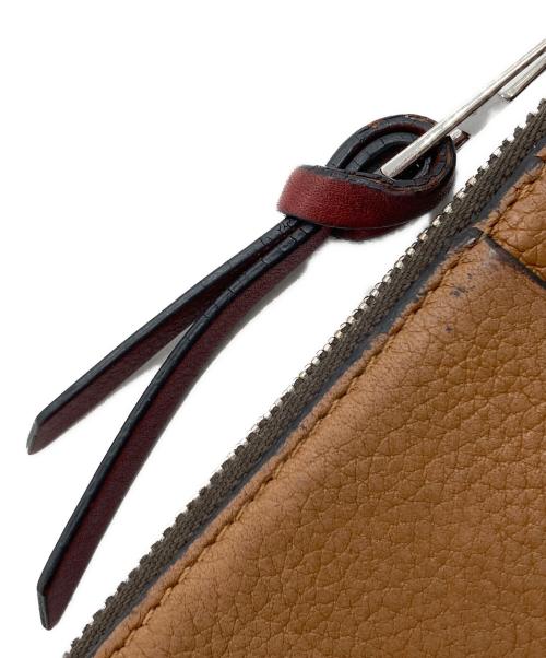 LOEWE（ロエベ）LOEWE (ロエベ) アナグラムコインカードホルダー ブラウンの古着・服飾アイテム