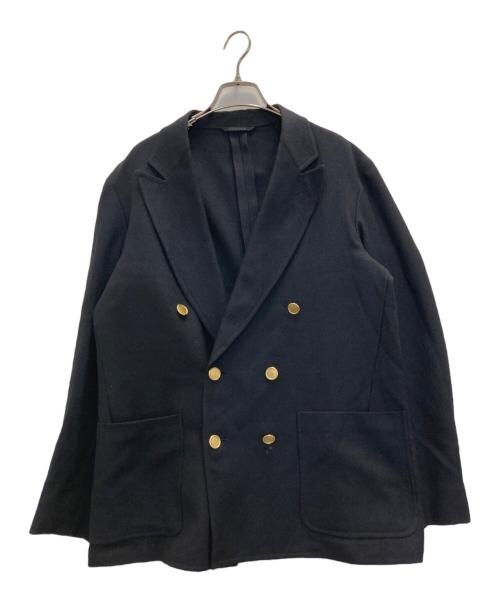 UNITED ARROWS（ユナイテッドアローズ）UNITED ARROWS (ユナイテッドアローズ) シェットランド オーディナリー テーラードジャケット ネイビー サイズ:Ⅼの古着・服飾アイテム