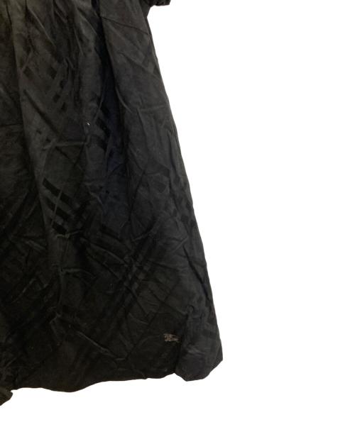 BURBERRY BLUE LABEL（バーバリー ブルー レーベル）BURBERRY BLUE LABEL (バーバリー ブルー レーベル) シャドーチェックブラウスワンピース ブラック サイズ:38の古着・服飾アイテム