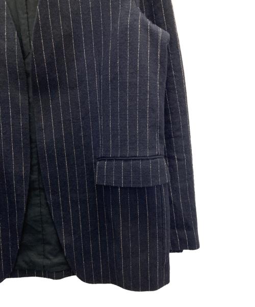 Plage（プラージュ）Plage (プラージュ) ノーカラージャケット ネイビー サイズ:36の古着・服飾アイテム