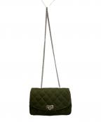 Couture d'adam×FRAMeWORKクチュールドアダム×フレームワーク）の古着「別注チェーンバッグ」｜グリーン