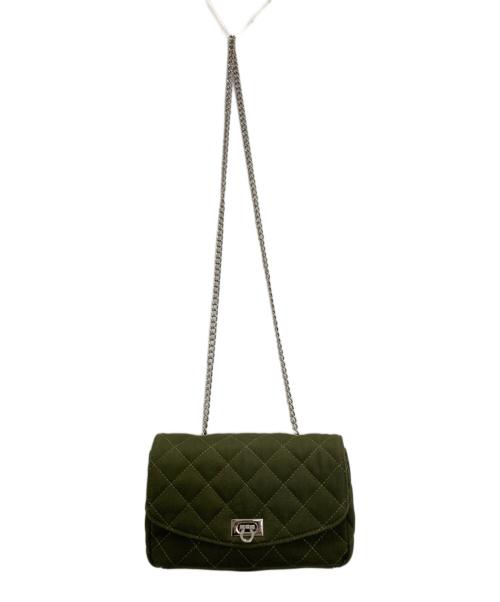 Couture d'adam（クチュールドアダム）Couture d'adam (クチュールドアダム) FRAMeWORK (フレームワーク) 別注チェーンバッグ グリーンの古着・服飾アイテム