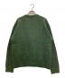 PURITAN SPORTS WEAR (プリタン スポーツ ウェア) wool and acrylic metal button cardigan グリーン サイズ:Ⅿ：8000円