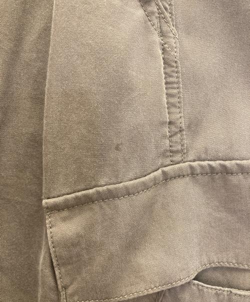Whim Gazette（ウィムガゼット）Whim Gazette (ウィムガゼット) リヨセルカーゴパンツ カーキ サイズ:36の古着・服飾アイテム