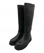 Caminandoカミナンド）の古着「RIDING LONG BOOTS」｜ブラック