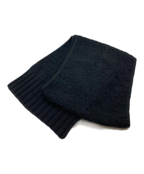 LOUIS VUITTON（ルイ ヴィトン）LOUIS VUITTON (ルイ ヴィトン) エシャルプ・ヘルシンキ カシミア ブラックの古着・服飾アイテム