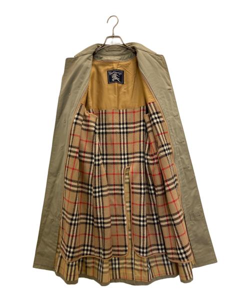 Burberry's（バーバリーズ）Burberry's (バーバリーズ) ノバチェックライナー付ステンカラーコート ベージュ サイズ:表記無しの古着・服飾アイテム