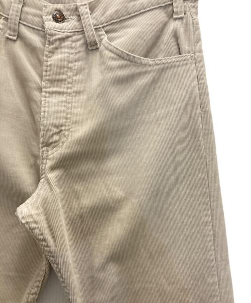 LEVI'S（リーバイス）LEVI'S (リーバイス) 70s  コーデュロイパンツ アイボリー サイズ: 76cm (W30)の古着・服飾アイテム