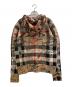 BURBERRY LONDON (バーバリーロンドン) graffiti print checked hodie ブラウン サイズ:Ⅼ：30000円