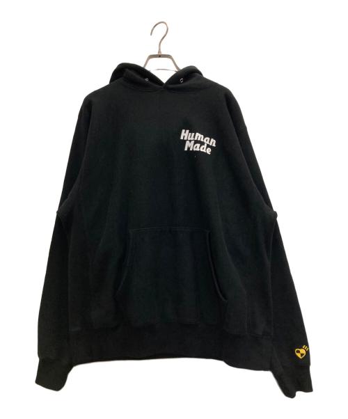 HUMAN MADE（ヒューマンメイド）HUMAN MADE (ヒューマンメイド) TESTING PIZZA HOODIE ブラック サイズ:XLの古着・服飾アイテム