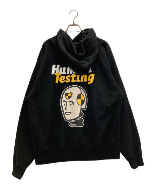 HUMAN MADE（ヒューマンメイド）HUMAN MADE (ヒューマンメイド) TESTING PIZZA HOODIE ブラック サイズ:XLの古着・服飾アイテム