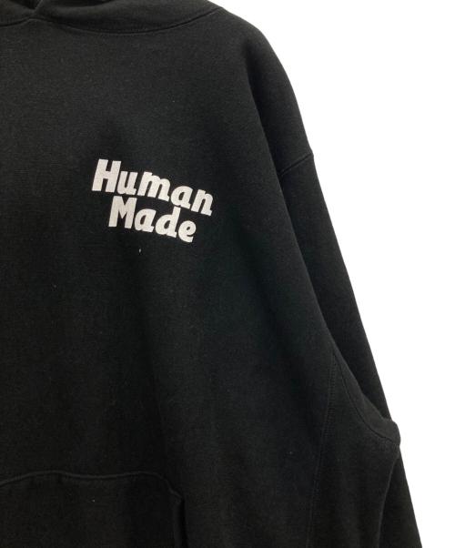 HUMAN MADE（ヒューマンメイド）HUMAN MADE (ヒューマンメイド) TESTING PIZZA HOODIE ブラック サイズ:XLの古着・服飾アイテム