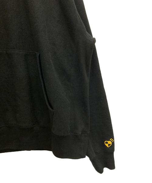 HUMAN MADE（ヒューマンメイド）HUMAN MADE (ヒューマンメイド) TESTING PIZZA HOODIE ブラック サイズ:XLの古着・服飾アイテム