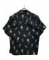 DESCENTE (デサント) Aloha CAUCASUS TEXTILE SS SHIRT ブラック サイズ:1：8000円