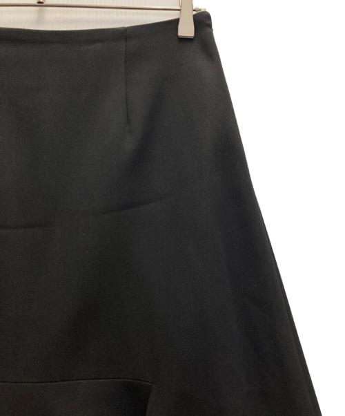 BLENHEIM（ブレンヘイム）BLENHEIM (ブレンヘイム) 変形フレアマキシスカート ブラック サイズ:Ⅿの古着・服飾アイテム