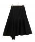 BLENHEIM (ブレンヘイム) 変形フレアマキシスカート ブラック サイズ:Ⅿ：7000円