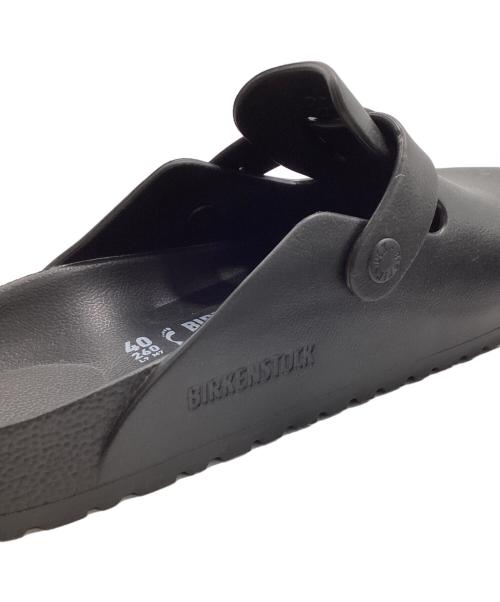 BIRKENSTOCK（ビルケンシュトック）BIRKENSTOCK (ビルケンシュトック) BOSTON EVAサンダル ブラック サイズ:40の古着・服飾アイテム