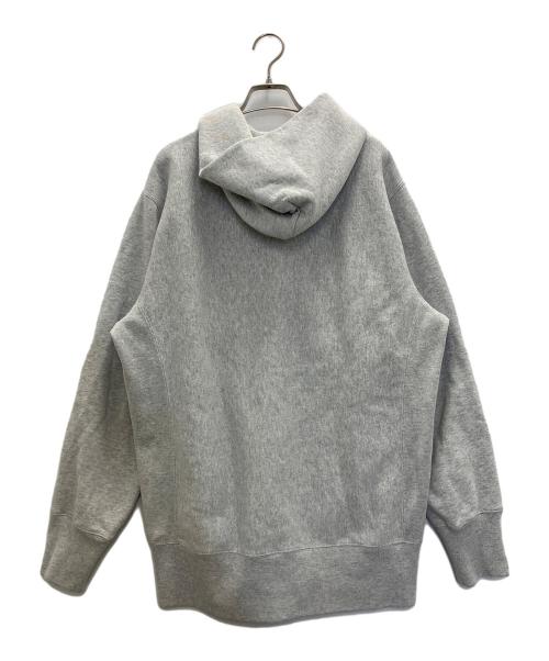 Champion（チャンピオン）Champion (チャンピオン) REVERSEWEAVE ZIP UP PARKA グレー サイズ:XLの古着・服飾アイテム