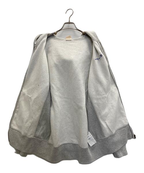 Champion（チャンピオン）Champion (チャンピオン) REVERSEWEAVE ZIP UP PARKA グレー サイズ:XLの古着・服飾アイテム
