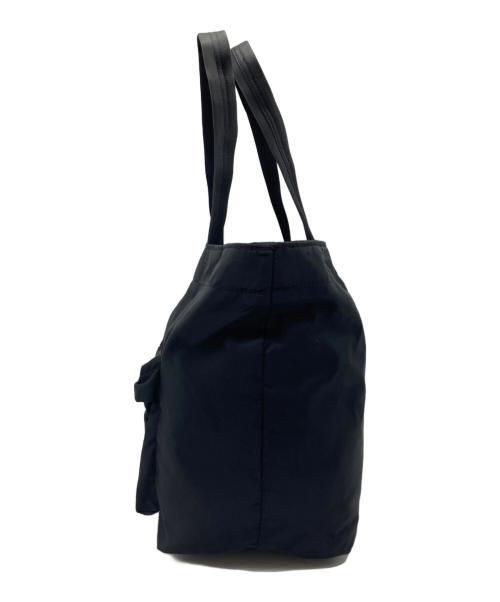 ANYA HINDMARCH（アニヤ・ハインドマーチ）ANYA HINDMARCH (アニヤ・ハインドマーチ) EYES ナイロントートバッグ ブラックの古着・服飾アイテム