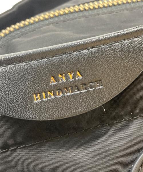 ANYA HINDMARCH（アニヤ・ハインドマーチ）ANYA HINDMARCH (アニヤ・ハインドマーチ) EYES ナイロントートバッグ ブラックの古着・服飾アイテム