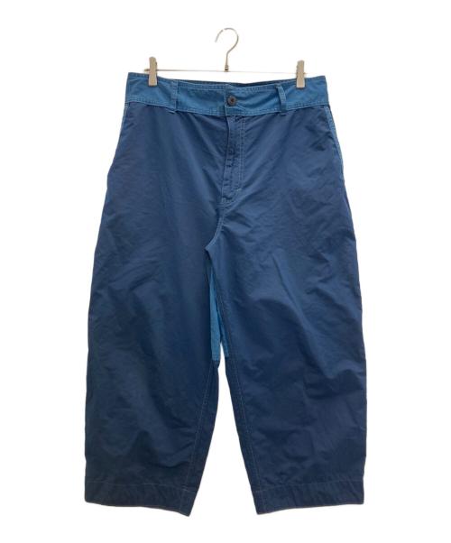Porter Classic（ポータークラシック）Porter Classic (ポータークラシック) SOFT WEAPON WIDE PANTS PORTER CLASSIC ネイビー サイズ:Ⅿの古着・服飾アイテム