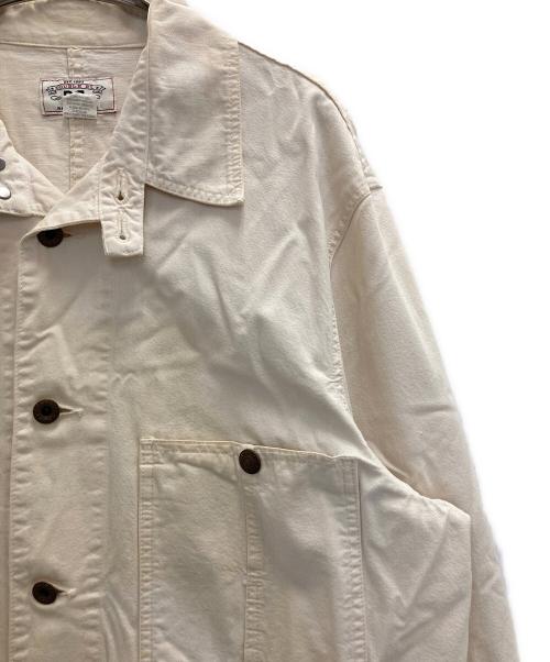 RRL（ダブルアールエル）RRL (ダブルアールエル) カバーオール ホワイト サイズ:Ⅼの古着・服飾アイテム