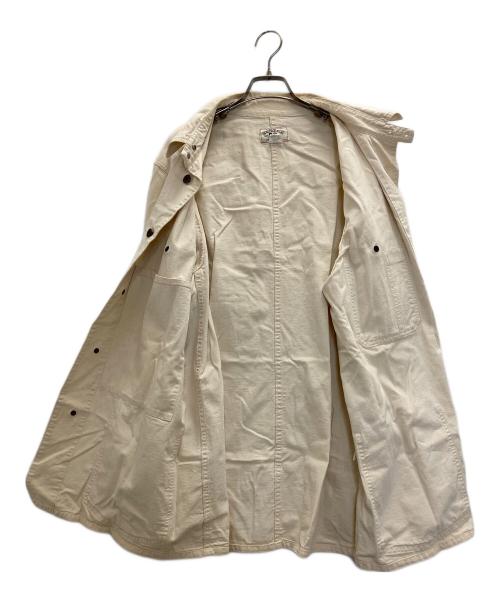 RRL（ダブルアールエル）RRL (ダブルアールエル) カバーオール ホワイト サイズ:Ⅼの古着・服飾アイテム
