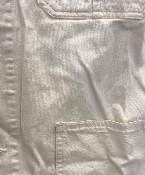 RRL（ダブルアールエル）RRL (ダブルアールエル) カバーオール ホワイト サイズ:Ⅼの古着・服飾アイテム