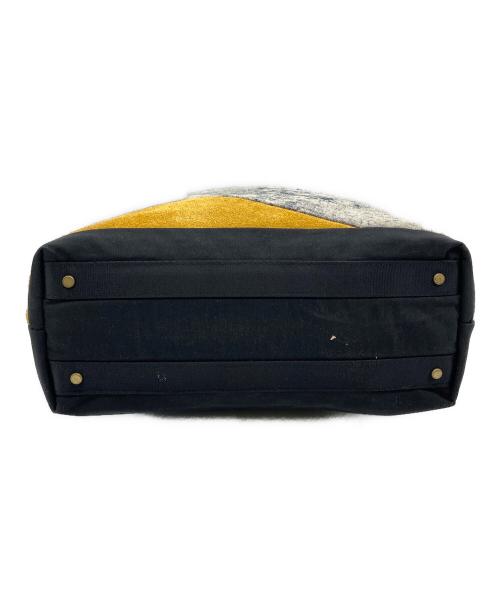 master-piece（マスターピース）master-piece (マスターピース) パッチワークショルダーバッグ オレンジの古着・服飾アイテム