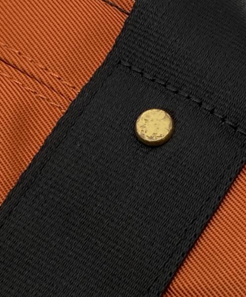 master-piece（マスターピース）master-piece (マスターピース) パッチワークショルダーバッグ オレンジの古着・服飾アイテム