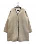 23区（ニジュウサンク）の古着「パイピングボアコート」｜ホワイト