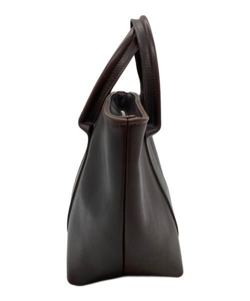 MARGARET HOWELL（マーガレットハウエル）MARGARET HOWELL (マーガレットハウエル) レザートートバッグ ブラウンの古着・服飾アイテム