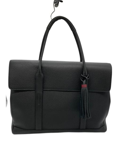 ACATE（アカーテ）ACATE (アカーテ) メスコラーテフラップトートバッグ ブラックの古着・服飾アイテム