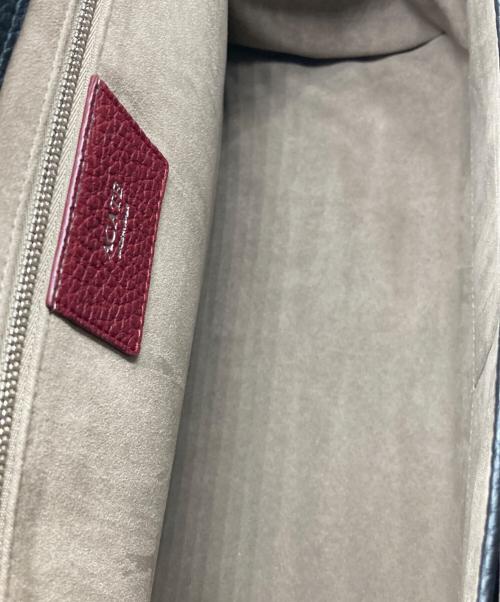 ACATE（アカーテ）ACATE (アカーテ) メスコラーテフラップトートバッグ ブラックの古着・服飾アイテム