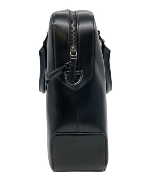 PELLE MORBIDA（ペッレモルビダ）PELLE MORBIDA (ペッレモルビダ) Capitanoブリーフバッグ ブラックの古着・服飾アイテム