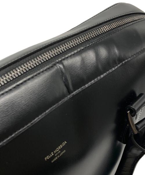 PELLE MORBIDA（ペッレモルビダ）PELLE MORBIDA (ペッレモルビダ) Capitanoブリーフバッグ ブラックの古着・服飾アイテム
