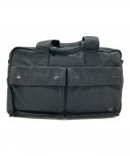 PORTERポーター）の古着「SMOKY BOSTON BAG」｜ブラック