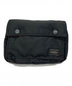 PORTERポーター）の古着「ミニショルダーバッグ」｜ブラック