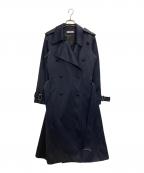 LANVIN PARISランバン パリ）の古着「トレンチコート」｜ネイビー