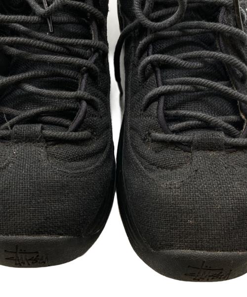 NIKE（ナイキ）NIKE (ナイキ) stussy (ステューシー) ハイカットスニーカー ブラック サイズ:US10の古着・服飾アイテム
