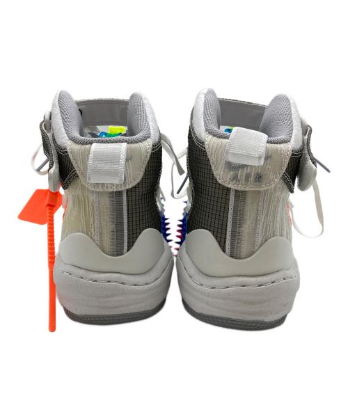 NIKE（ナイキ）NIKE (ナイキ) OFFWHITE (オフホワイト) ハイカットスニーカー ホワイト サイズ:27.5cmの古着・服飾アイテム