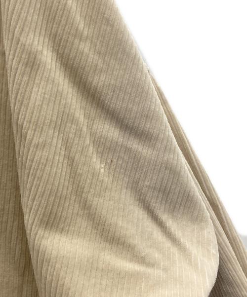 45R（フォーティファイブ・アール）45R (フォーティファイブ・アール) くてくてコーデュロイのドレス ベージュ サイズ:表記無しの古着・服飾アイテム